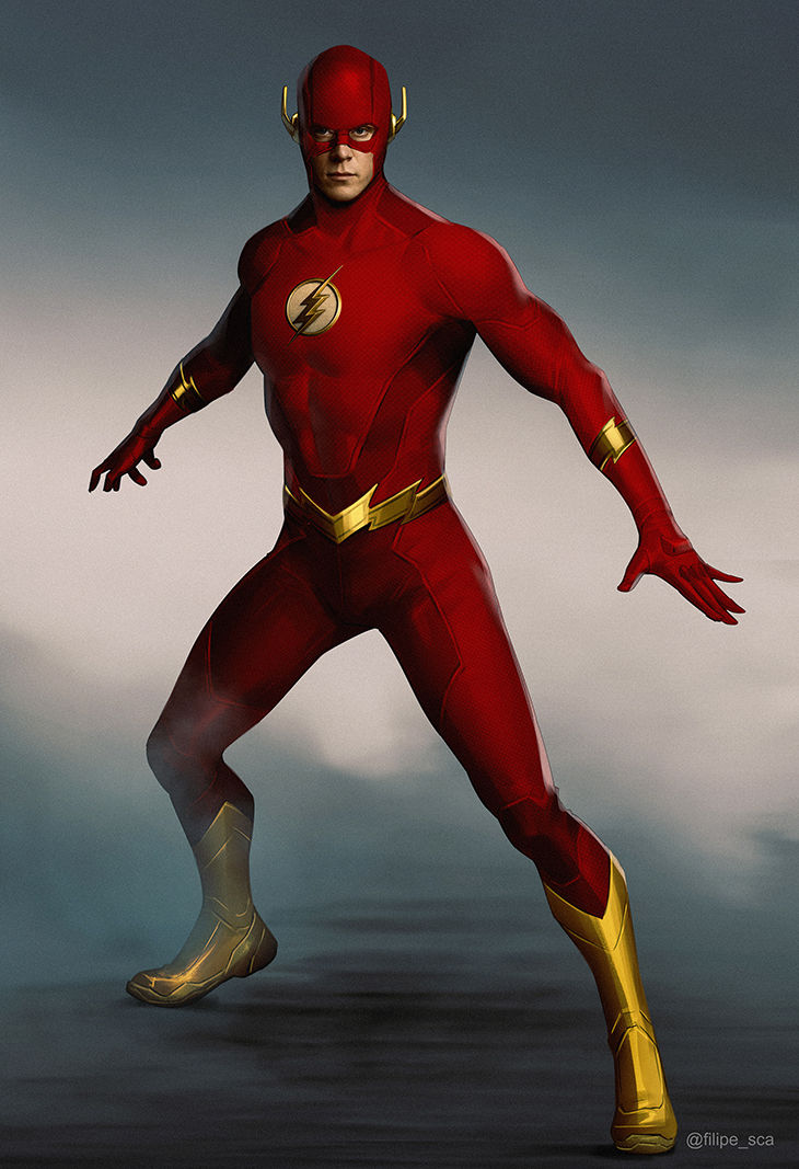 Dcu Flash DCU Flash Final Design by LuisF47 on DeviantArt