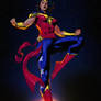 Amalgam: Wonder Woman + Captain Marvel
