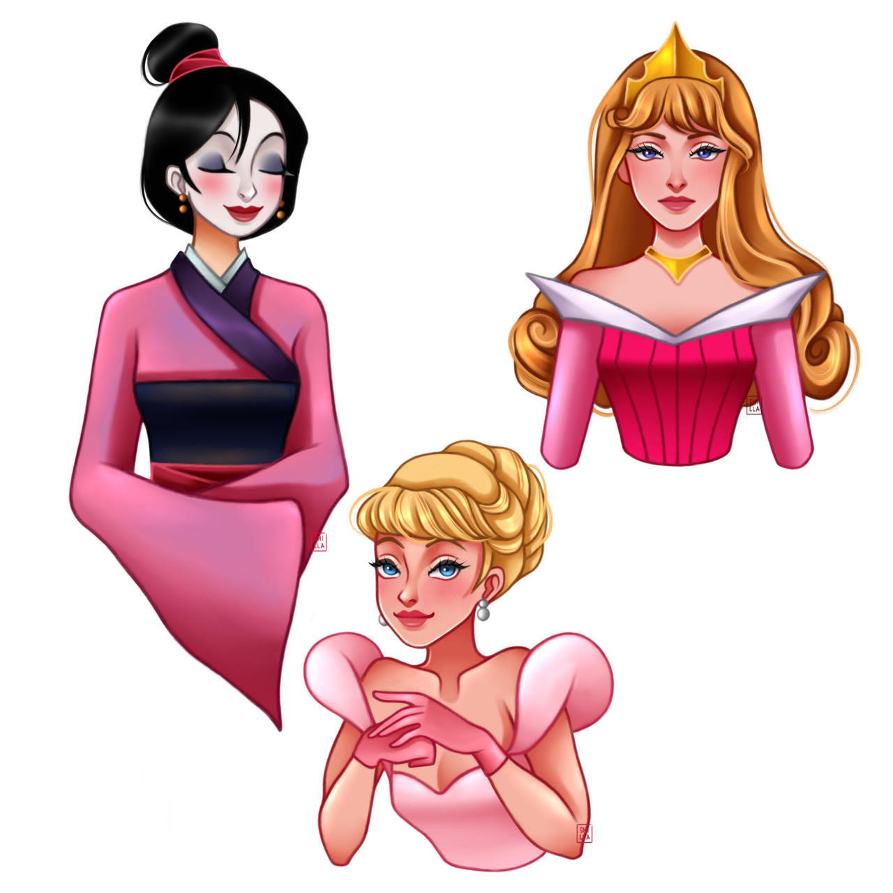Pink Lady Deviantart Pink Ladies 2 by Smillart on DeviantArt