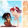 Summertime OC Art Cont.: Reika x Hotaru