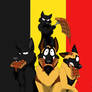 Belgian Dogs n Belgain Waffles