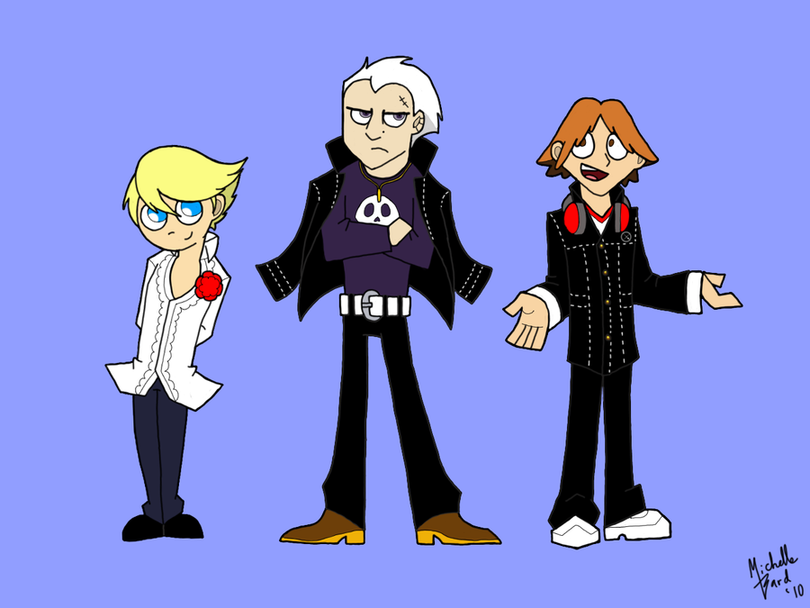 Human Teddy, Kanji, and Yosuke