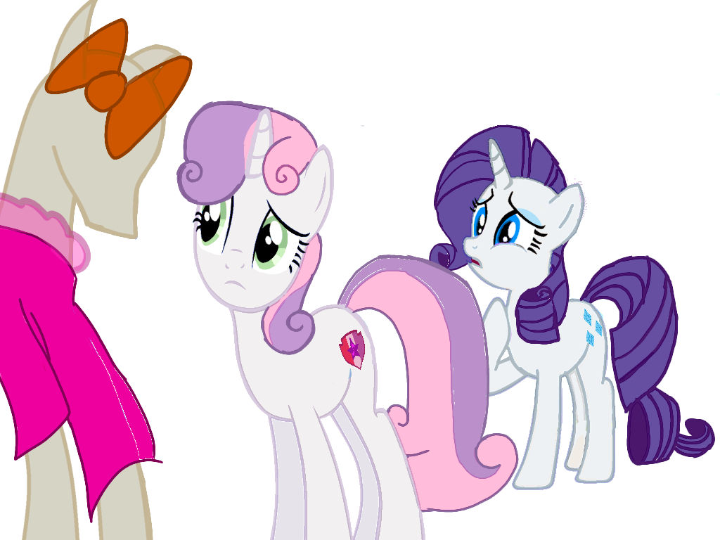 I don't think I did it right, Rarity... by Doodle-Draws271 on DeviantArt