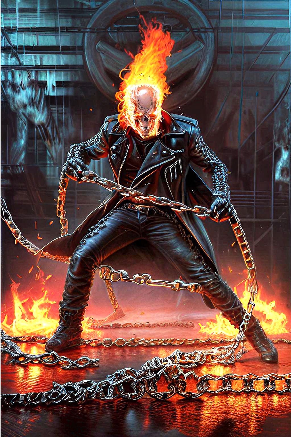 Ghost Rider Chain Attack The riders chains by ghostslastride on DeviantArt