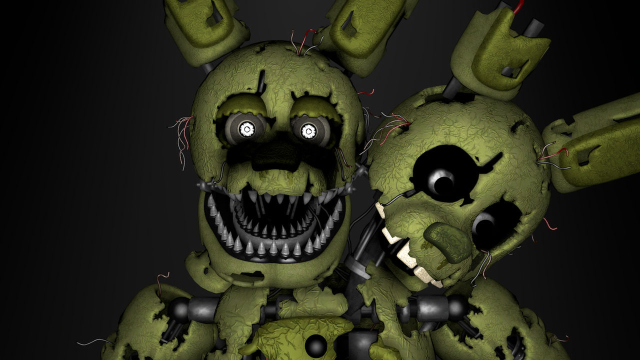 Springtrap V2 Fnaf Sfm Nightmare Springtrap v2 by stuart1167 on DeviantArt