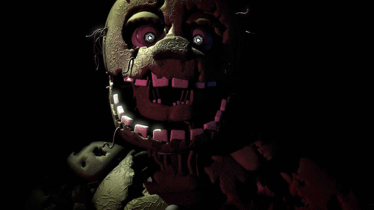 Springtrap Death Screen Fnaf 3 Springtrap rare screen 1 by stuart1167 on DeviantArt