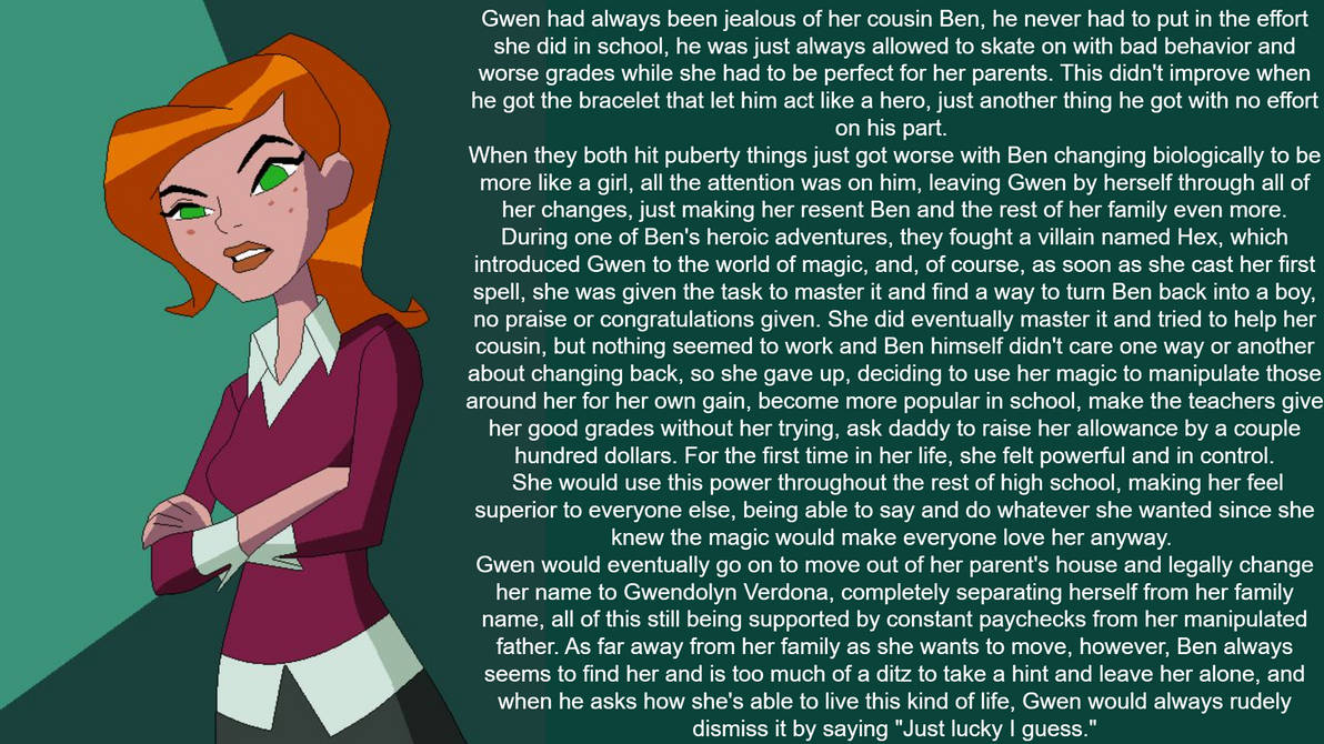 Omni Chicks Mean Girl Gwen A Ben 10 Tg Tf Au By Cathlexio3 On Deviantart Omni Chicks Mean Girl Gwen A Ben 10 Tg Tf Au By Cathlexio3 On Deviantart