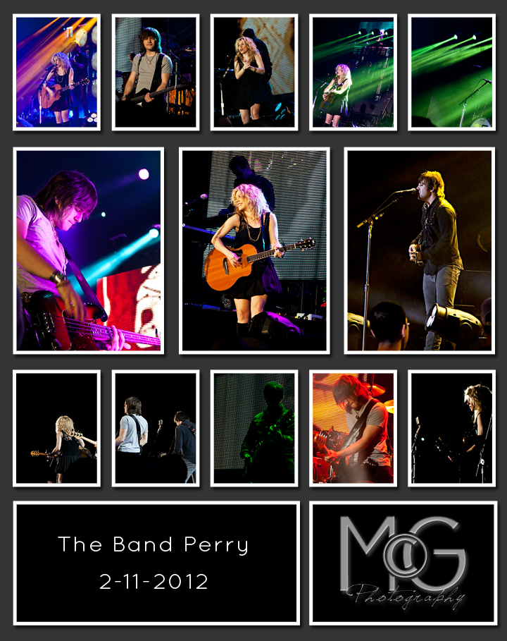 The Band Perry Collage