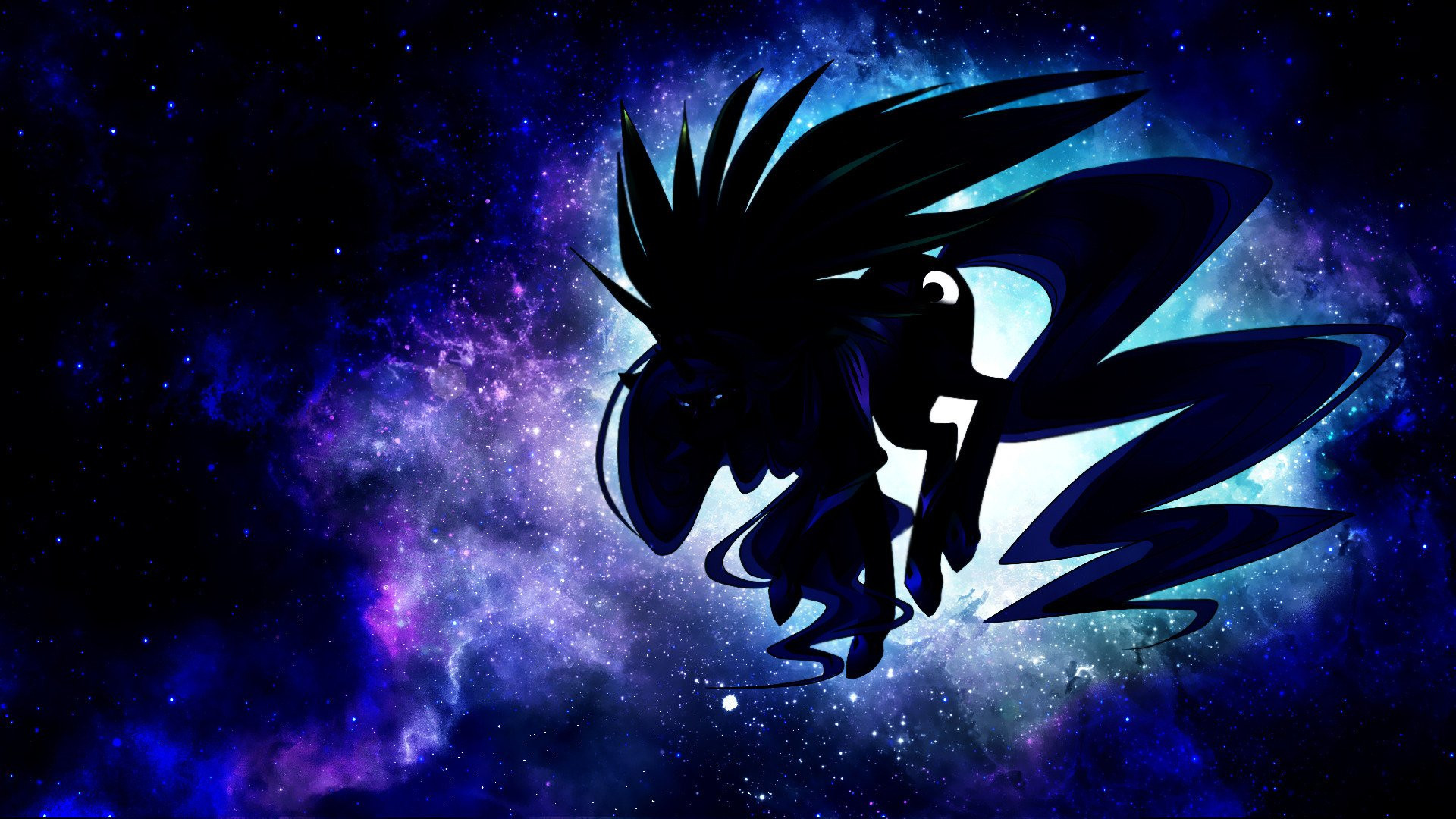 Nightmare moon Background Space