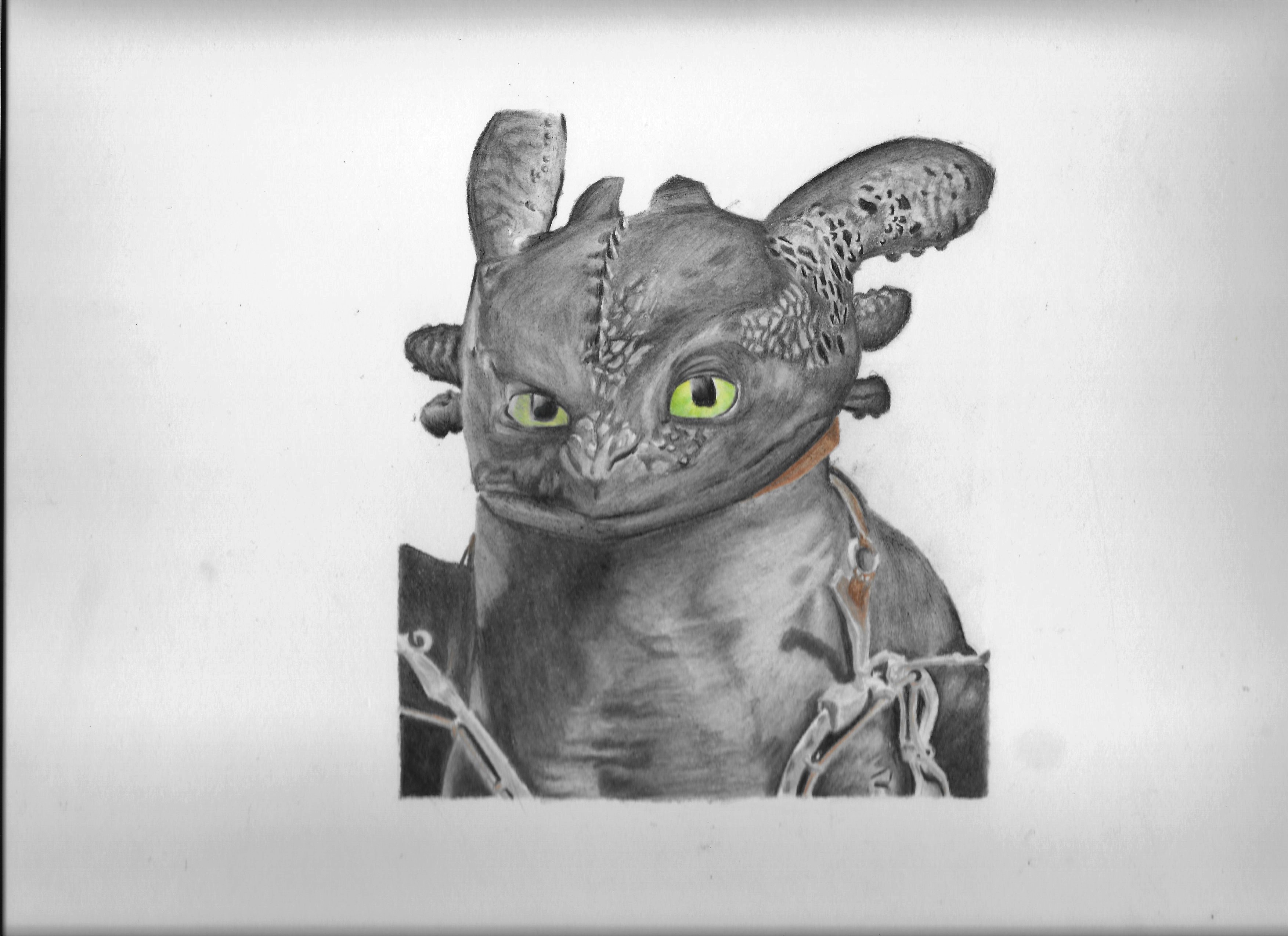 Toothless Drawing by Dailyjalen on DeviantArt