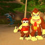 Donkey Kong and Diddy Kong