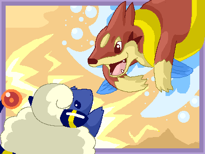 floatzel vs mareep