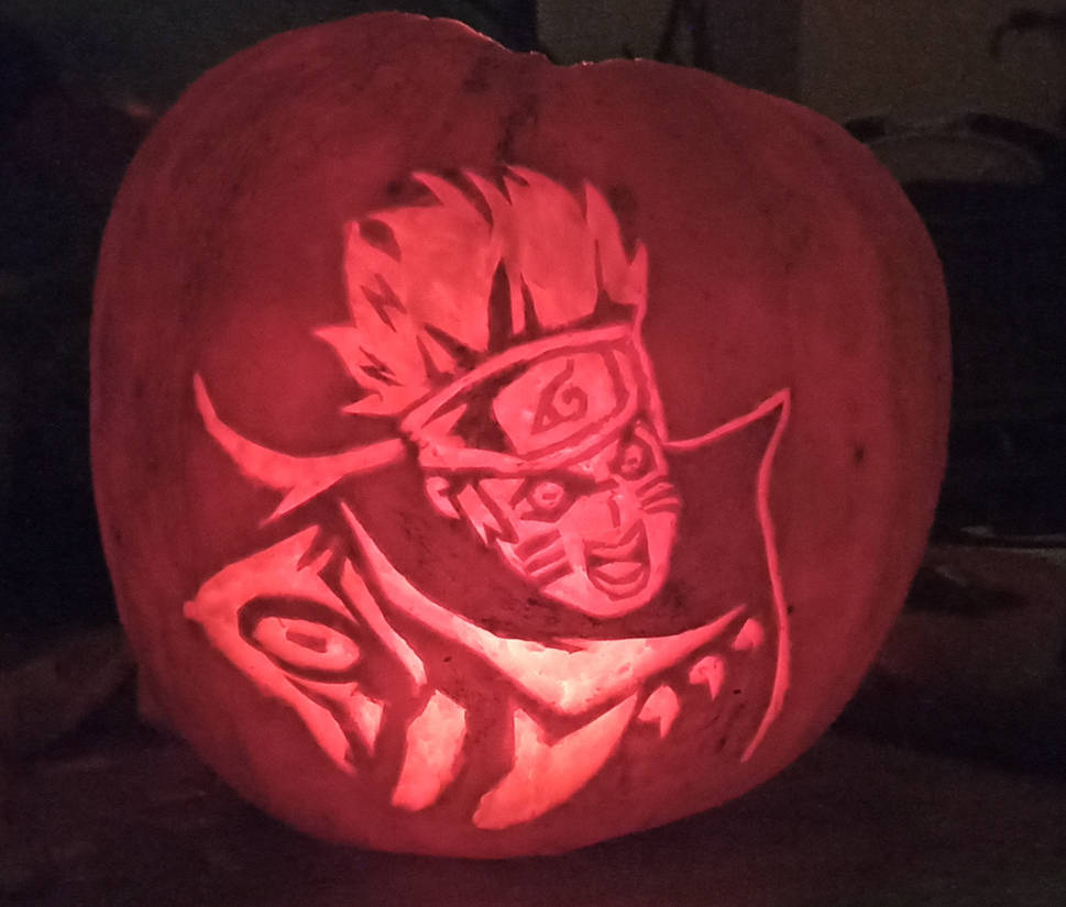 Naruto pumpkin by DraughtsWoman on DeviantArt Naruto pumpkin by DraughtsWoman on DeviantArt