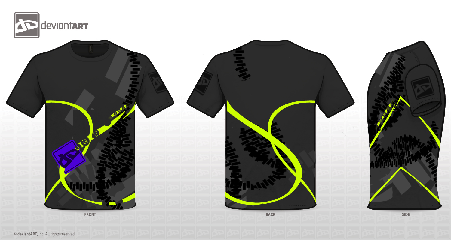 ART WAVE DESIGN T-shirt