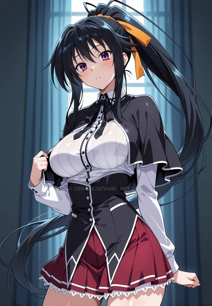 Deviantart Akeno Akeno Himejima from HighSchool DxD by Crowia on DeviantArt