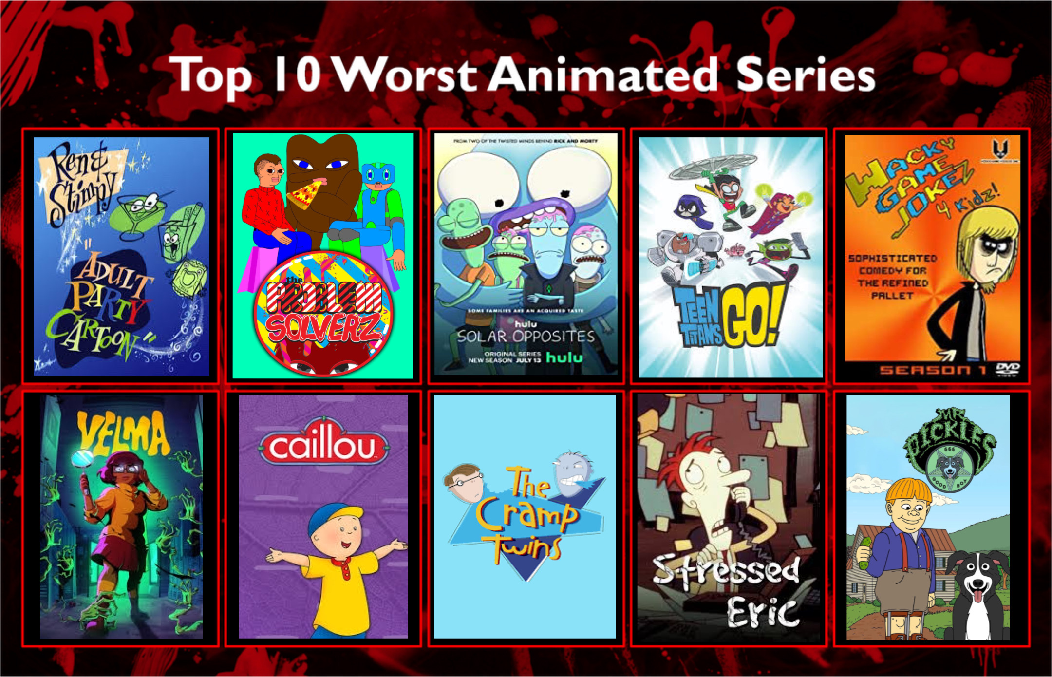 Top 10 Cartoon Network Shows by Perro2017 on DeviantArt