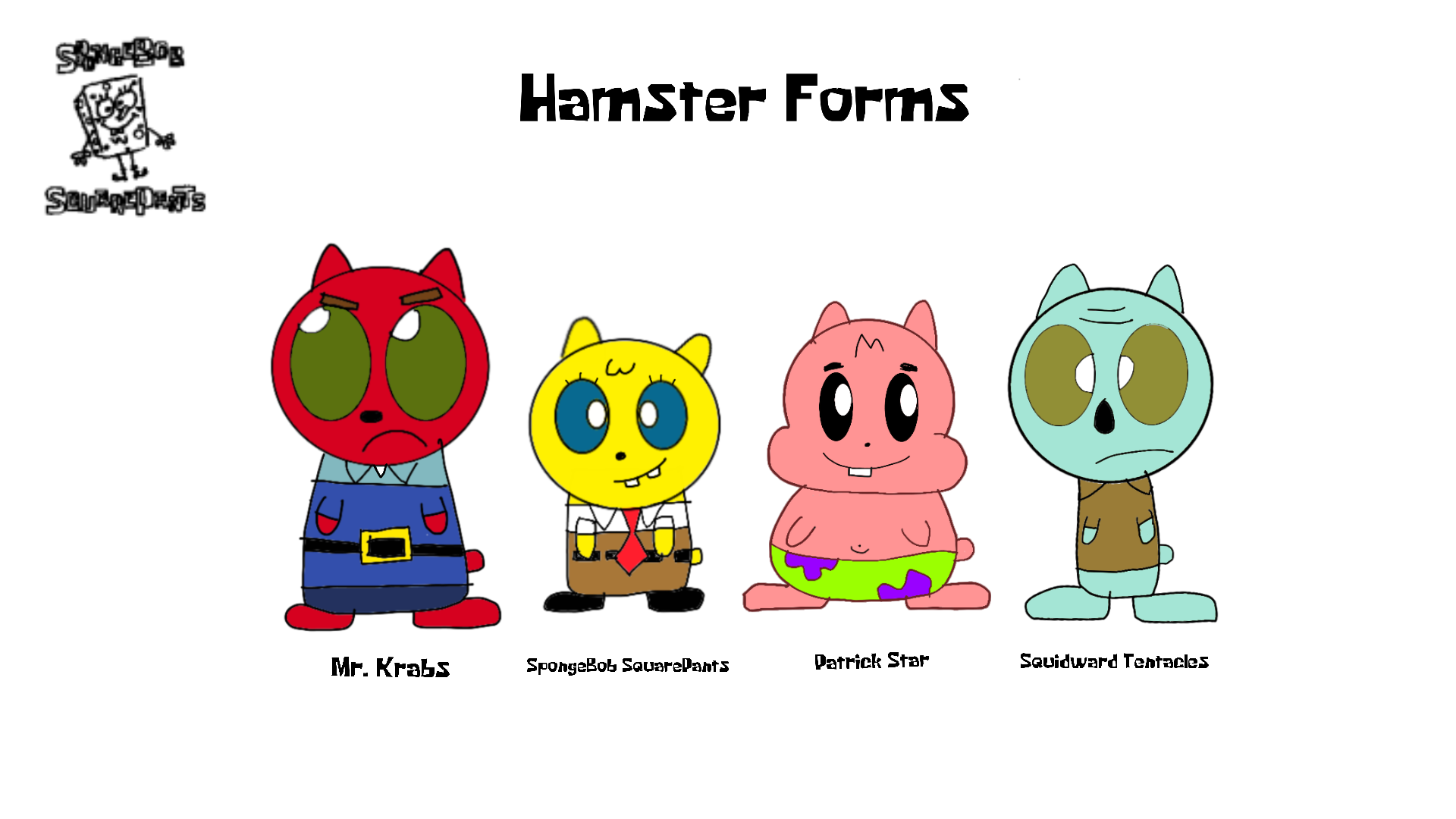 Spongebob Form Example SpongeBob Hamster Forms by Squarepant2395 on DeviantArt