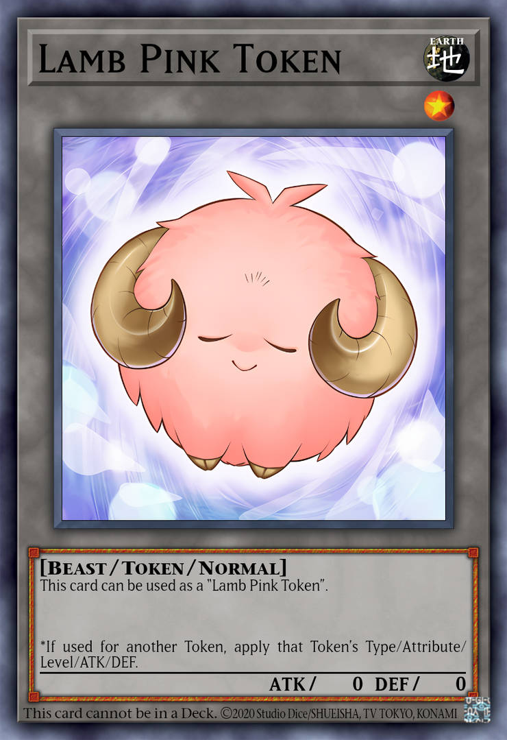 Lamb Pink Token by LigerrFanArt on DeviantArt