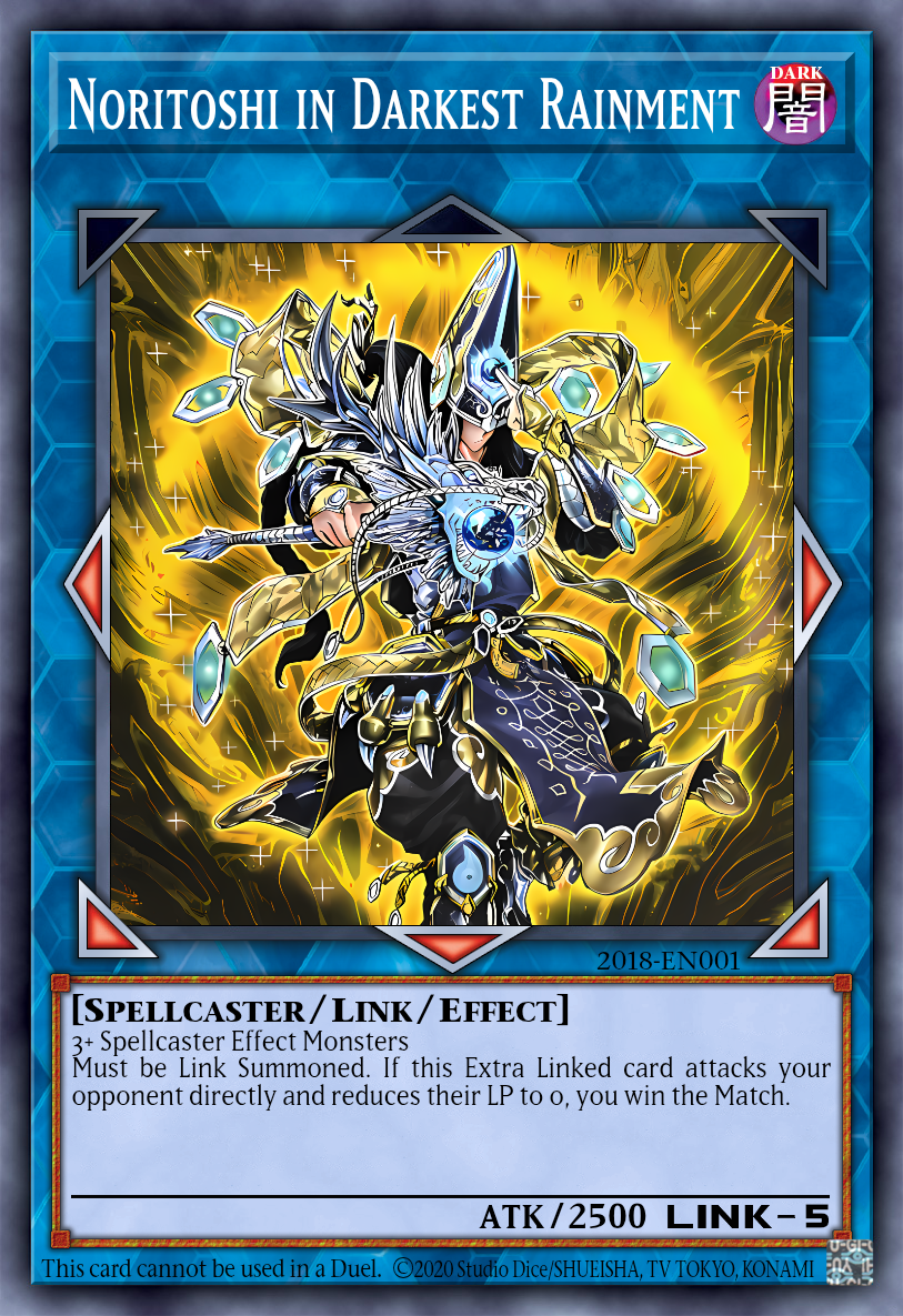 遊戯王カード Noritoshi in Darkest Rainment Noritoshi in Darkest Rainment by LigerrFanArt on DeviantArt