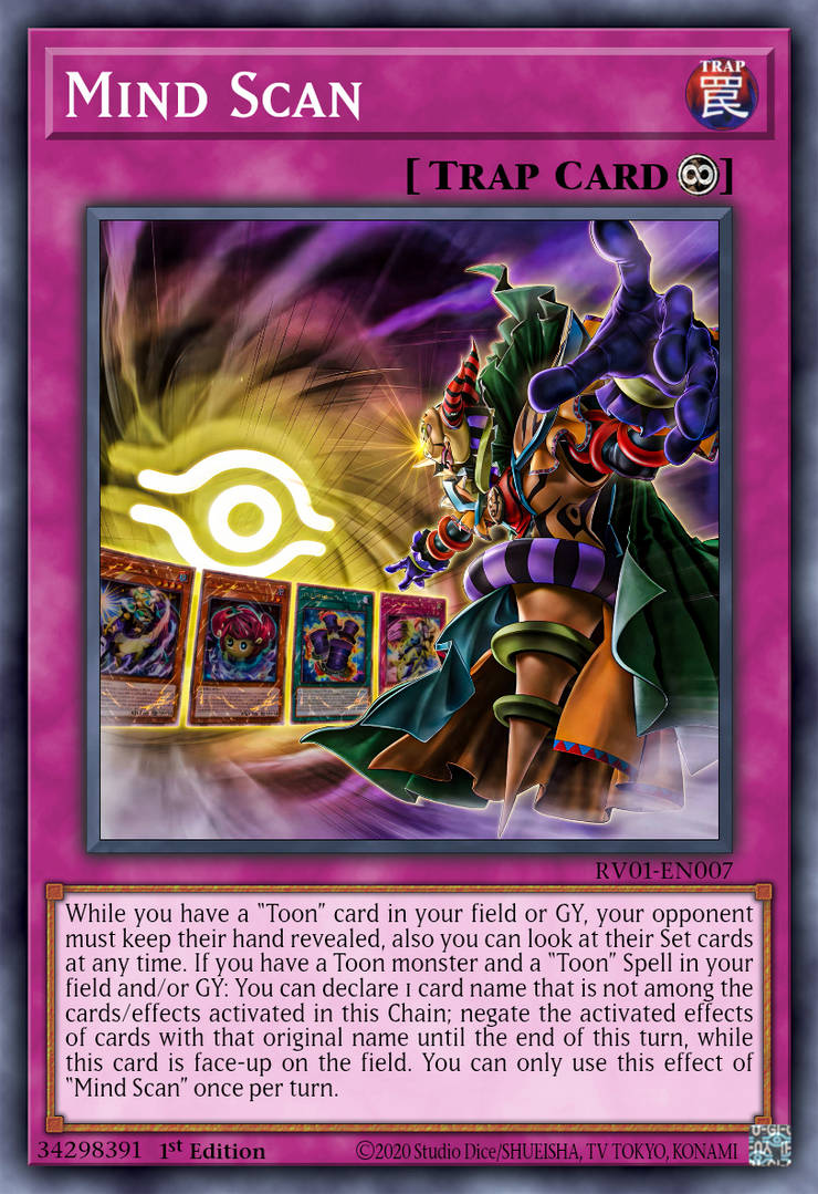 yugioh card scans Yu-Gi-Oh! - Mind Scan - SS01-ENCS2 - Common - 1st Edition - Speed Duel Decks Judgment of the Pharaoh