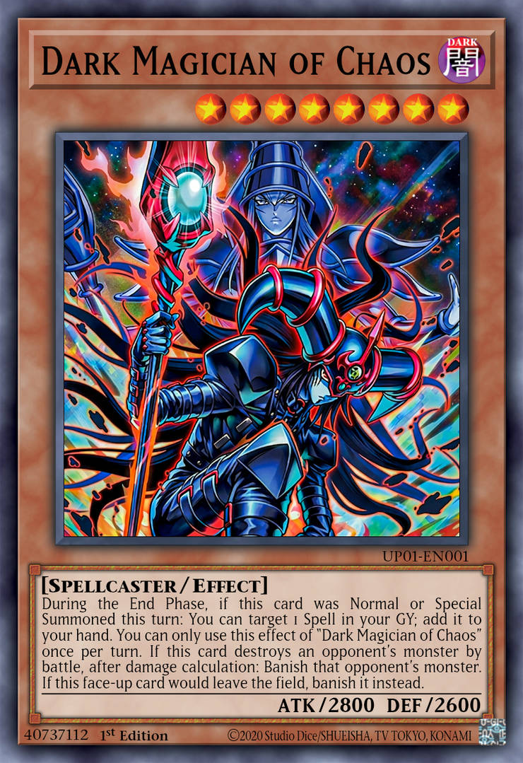 yugioh cards dark magician of chaos CORI-EN027 - - Black Chaos - Secret Rare for the rest of this turn Dark Magician Girl of Chaos