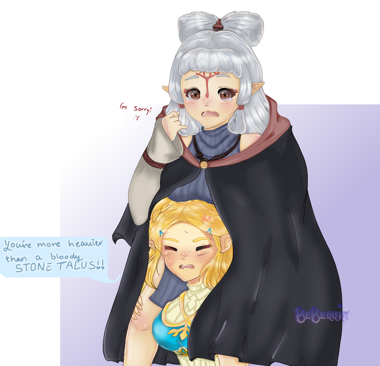 Zelda and Paya disguised! - Request for Aktora by YusaPikachu on DeviantArt