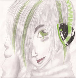 Green haired fella :3