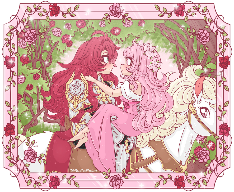Oc x Canon} Heartfelt Salutations .*+ by TheRosyPinkPrincess on DeviantArt