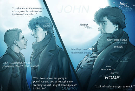 BBC Sherlock x Watson - Long Overdue Return by VoydKessler