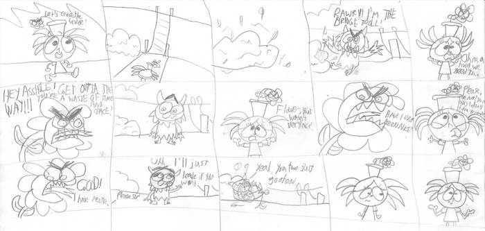 Plancy's World Concept Storyboard