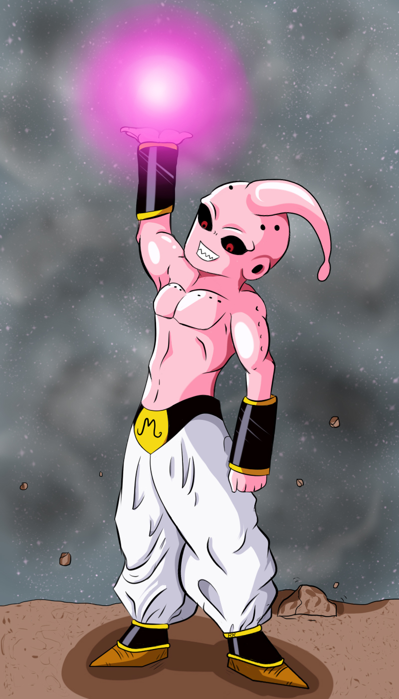 majin boo dragon ball (cover art) by JBArtforkids on DeviantArt