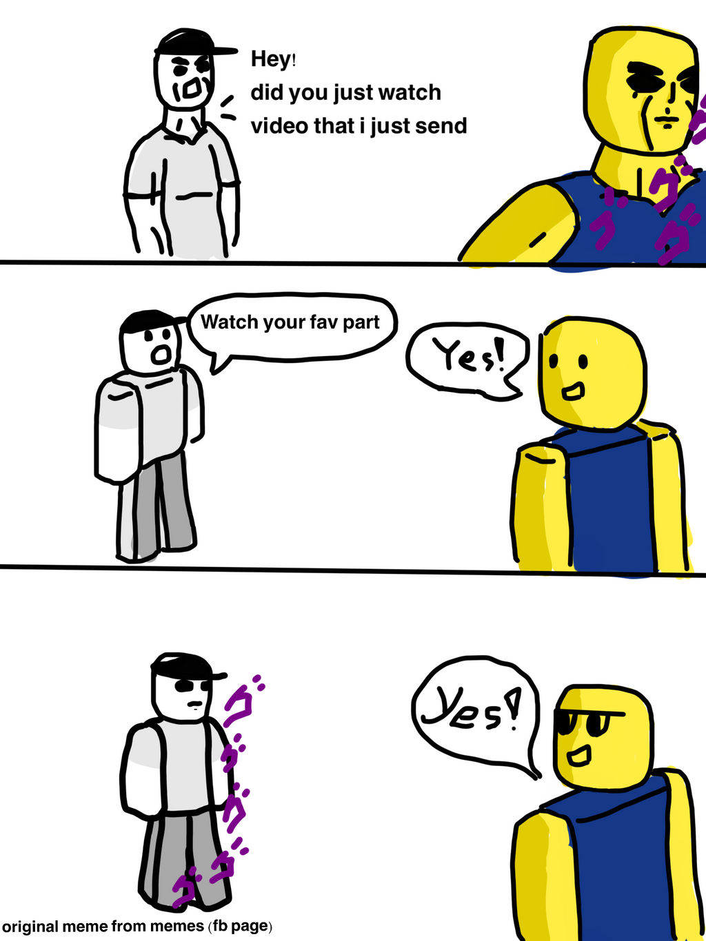 ROBLOX COMICS A Low quality meme by KlM12D on DeviantArt