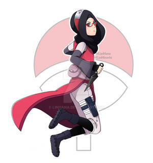 Sarada Hijab version