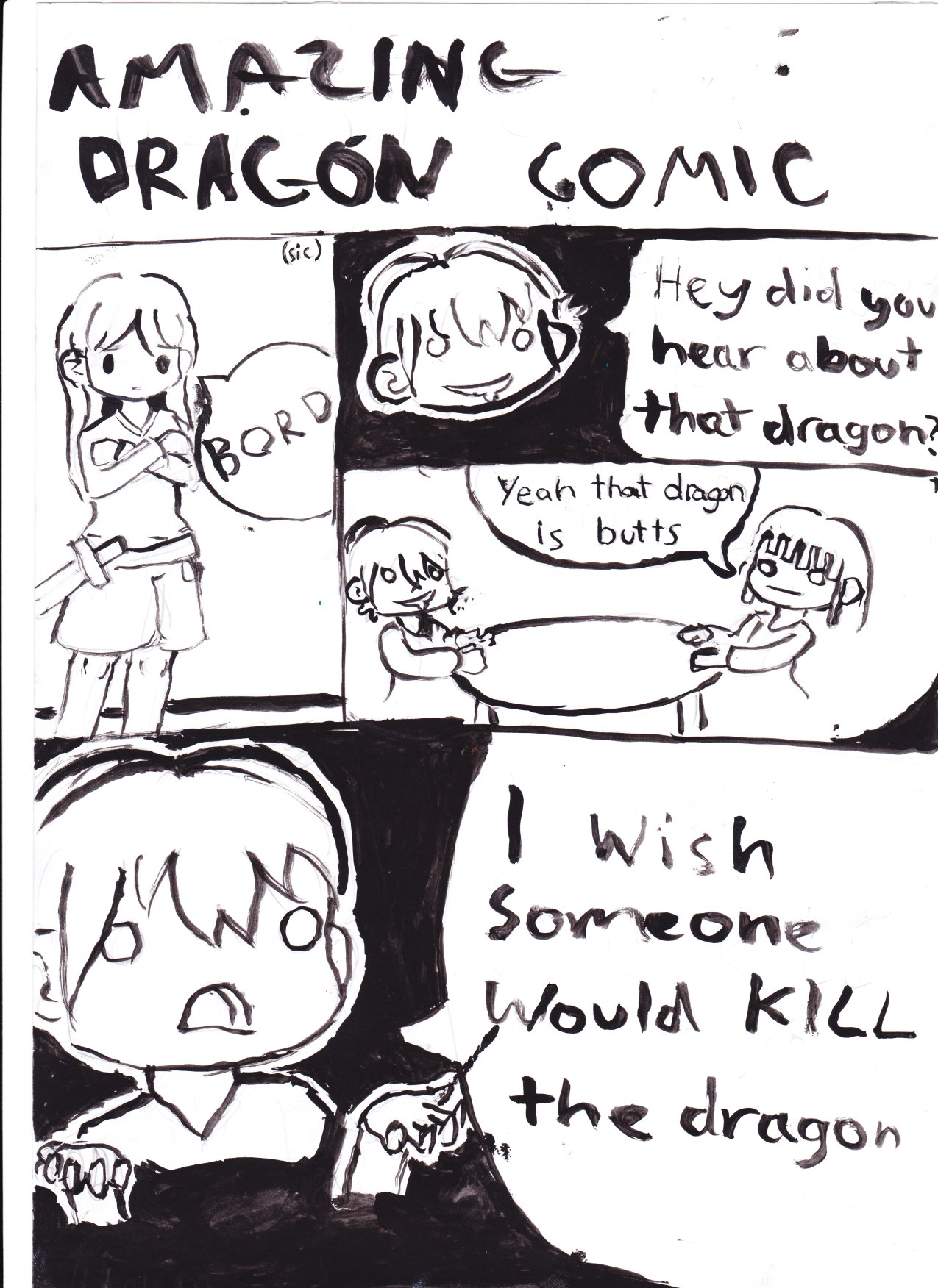 DRAGON COMIC PAGE 1