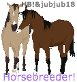 jubjub18 and My pixel art horses