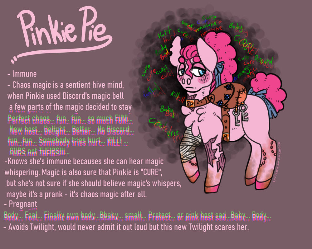 Mlp Infections Background MLP Infection : Pinkie Pie by RuusuKultaKruunu on DeviantArt