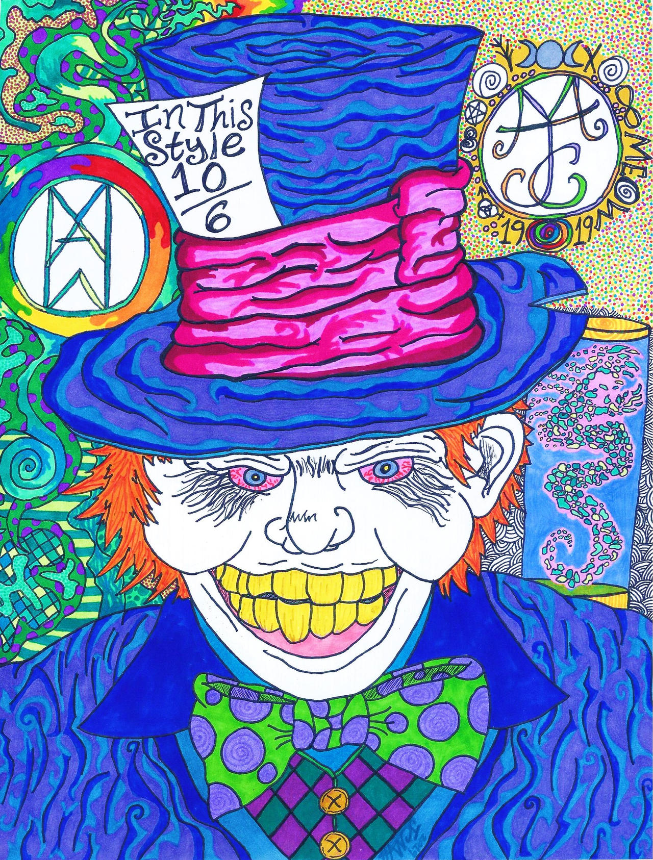 Trippy Tea Trippy Tea-party with Tetch by DustyScarecrow on DeviantArt