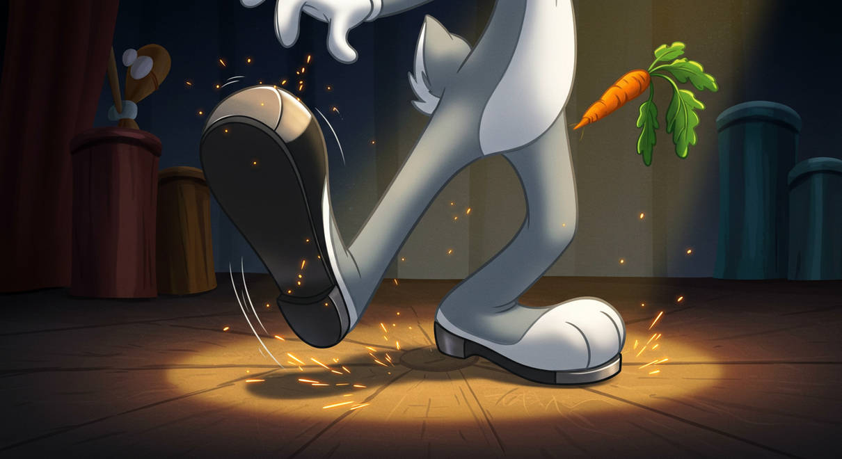 Bugs Bunny's Tap Dancing Feet 1 by TsWade2 on DeviantArt