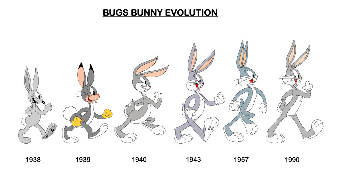 The Rabbit Evolution Bugs Bunny Evolution by kpoppsus on DeviantArt