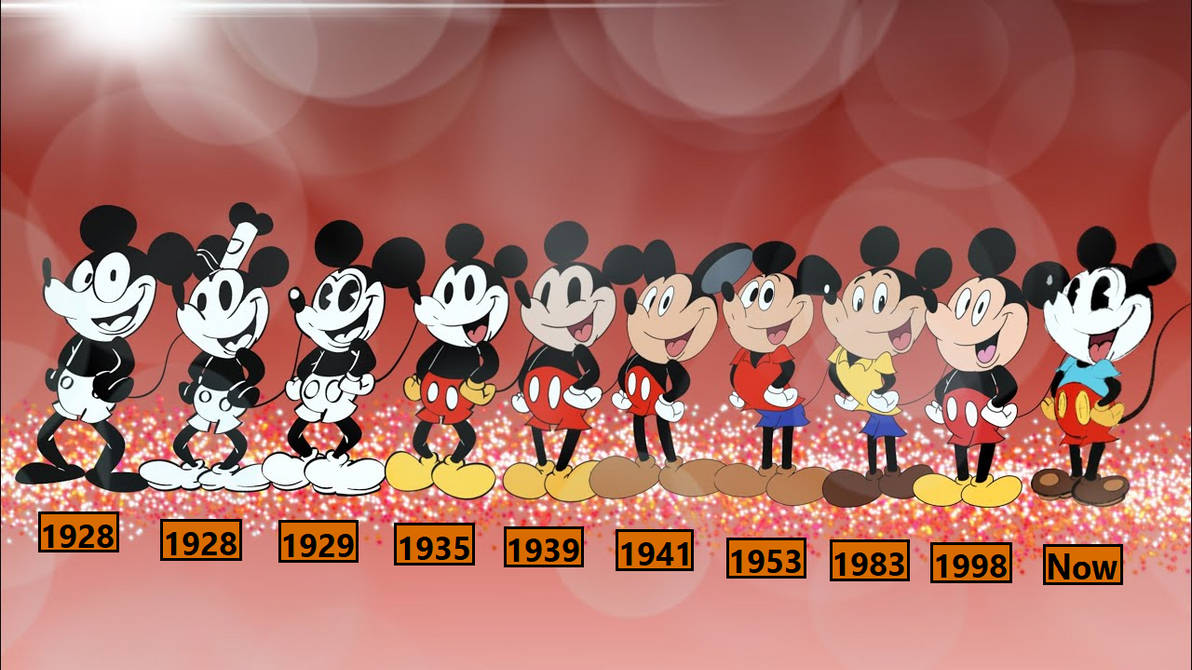 Magic Mouse Evolution Mickey Mouse Evolution with Normal Color by kpoppsus on DeviantArt