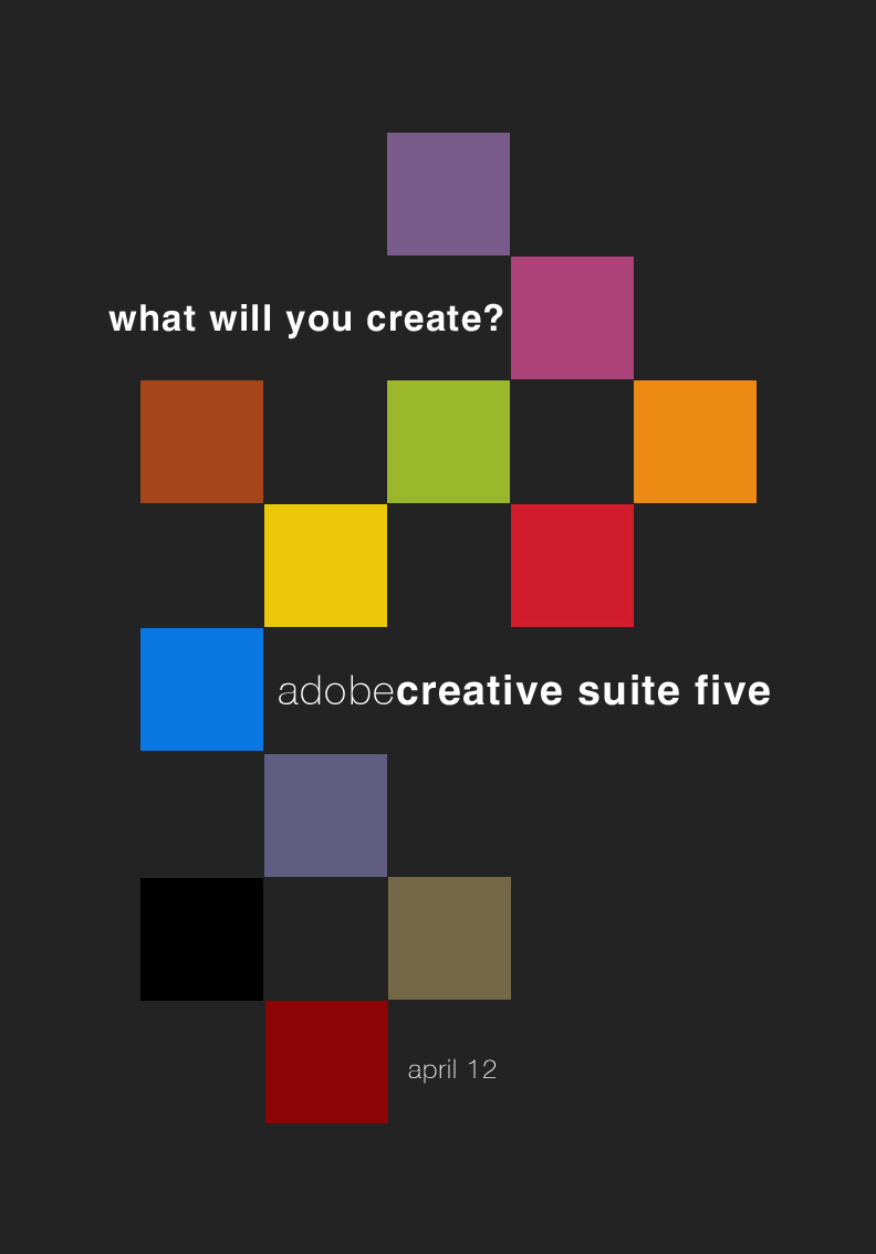 Cs5 What will you create alt