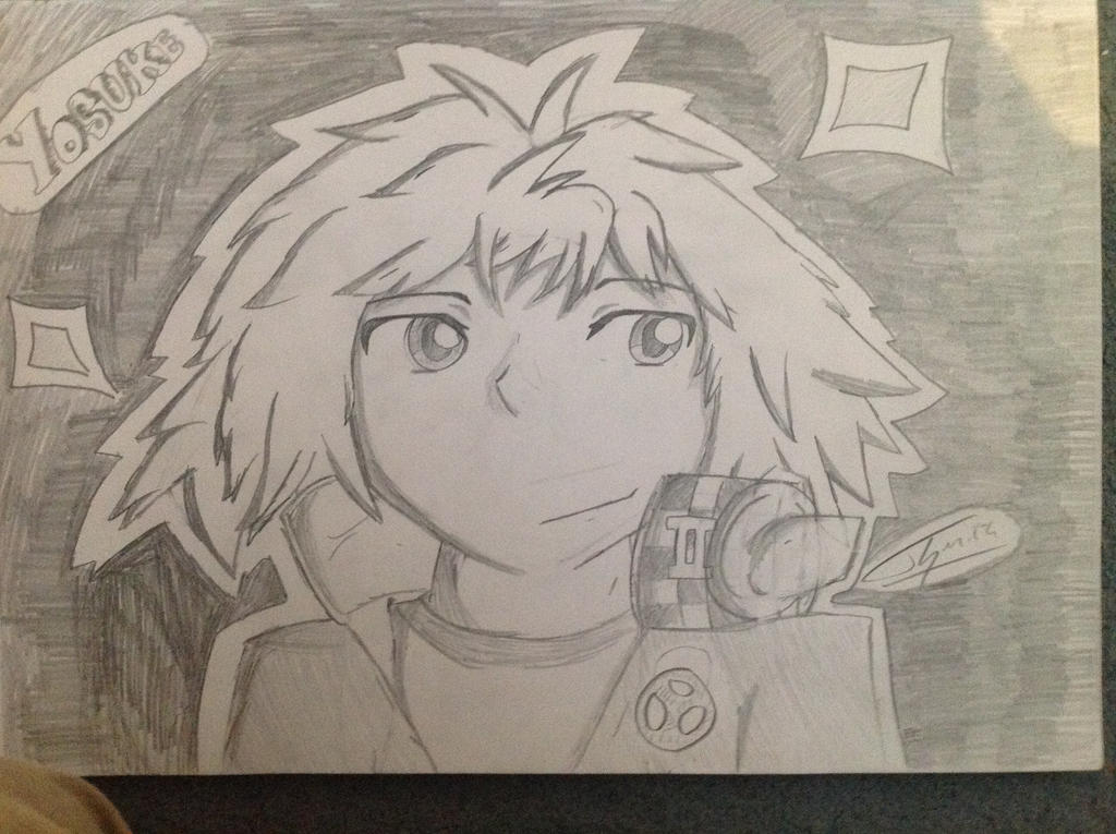 Yosuke Fun Drawing Yosuke Hanamura by Greenlightnin93 on DeviantArt