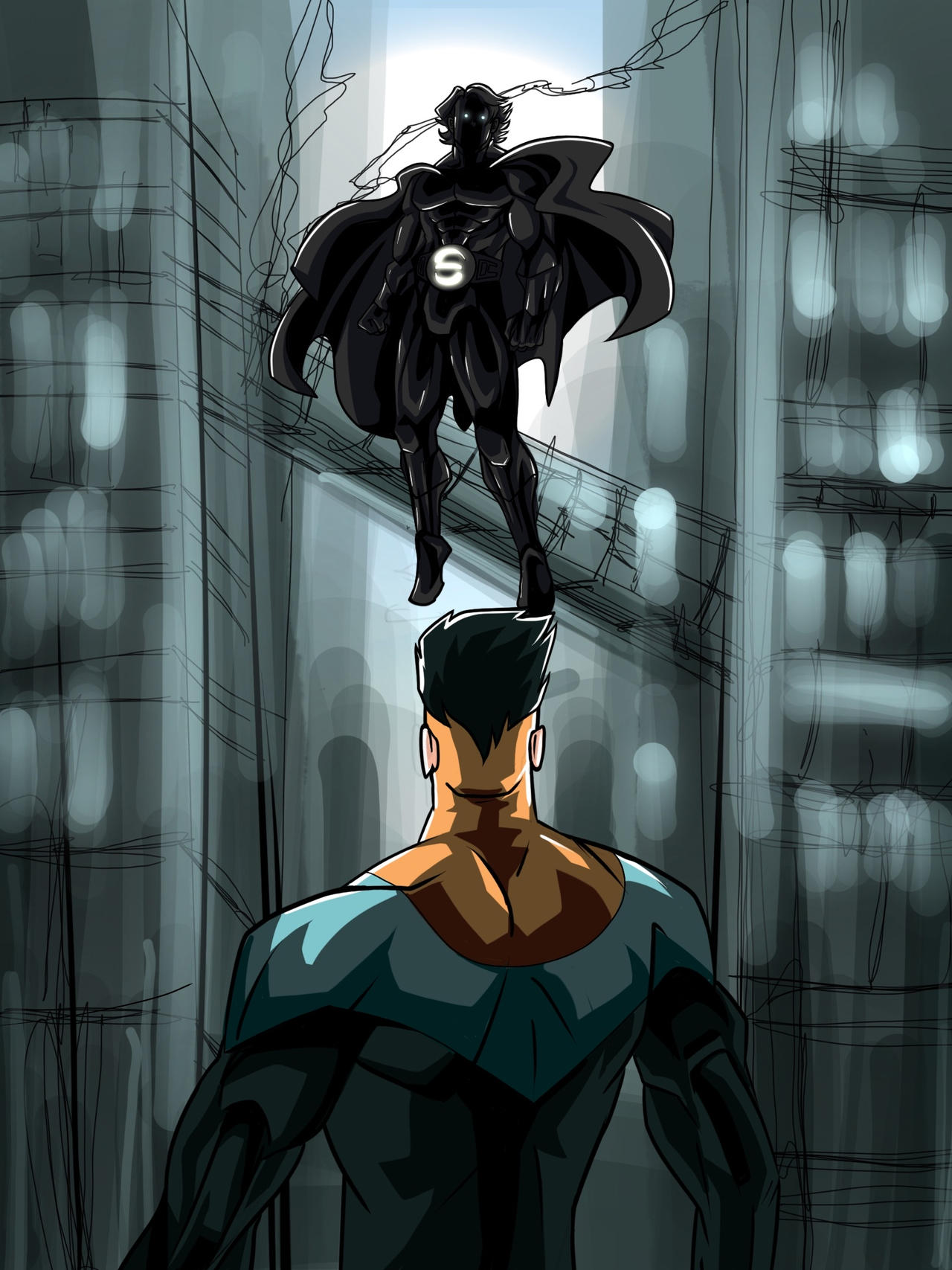 Invincible Sentry Invincible vs Sentry by BontanART on DeviantArt