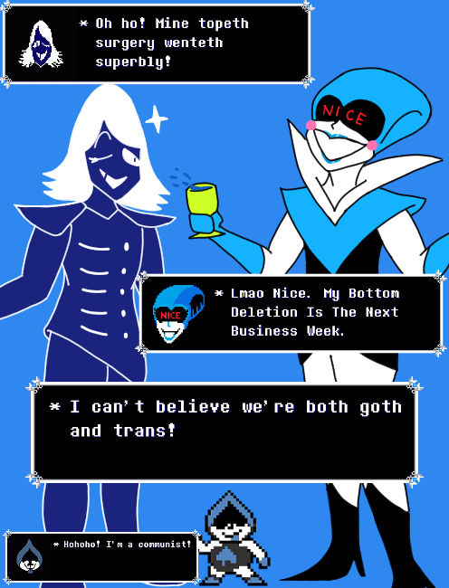 Rouxls and Queen Have A Conversation :) by XxvUwUvxX on DeviantArt