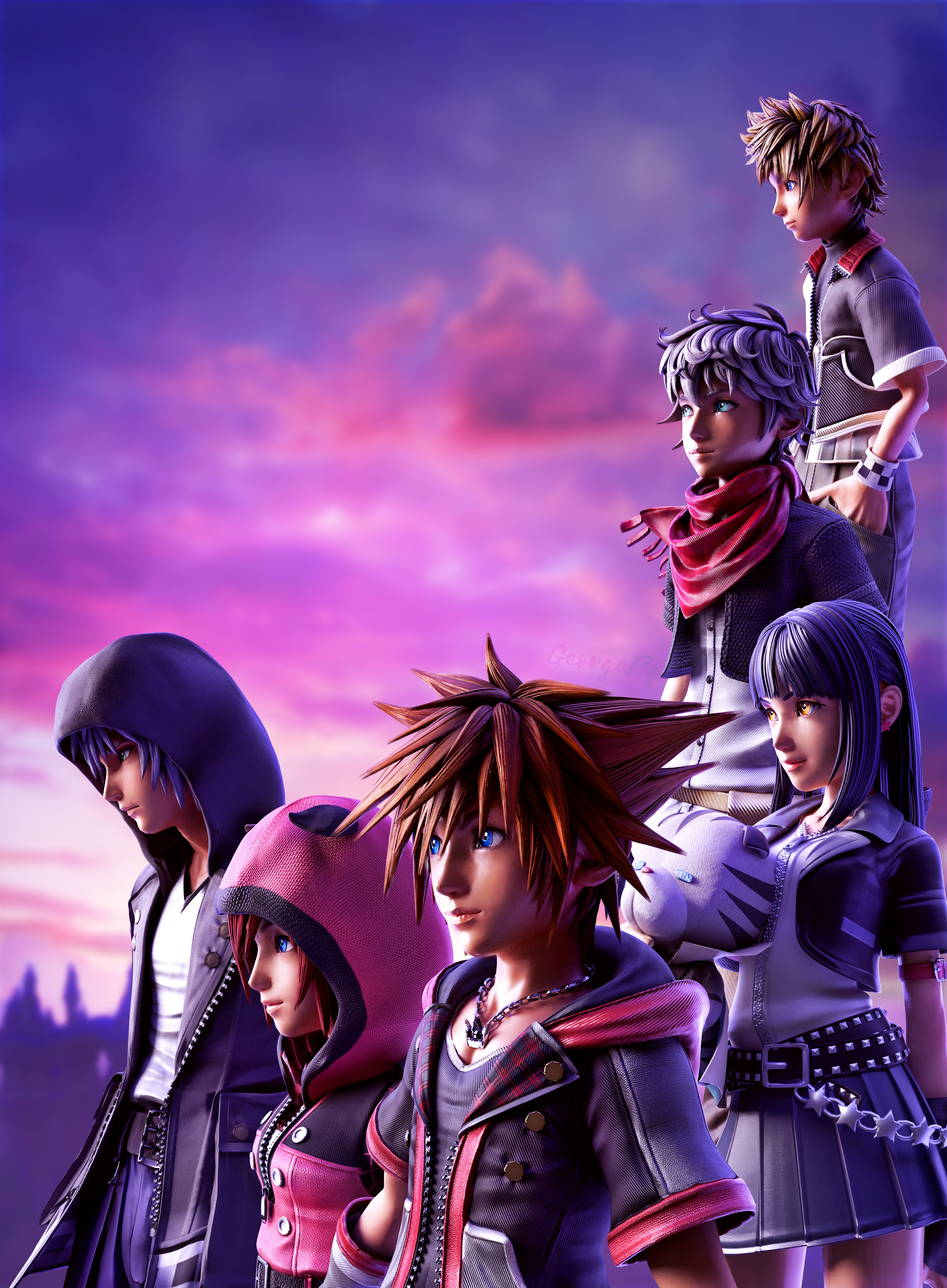 KINGDOM HEARTS II by GeorgePg on DeviantArt