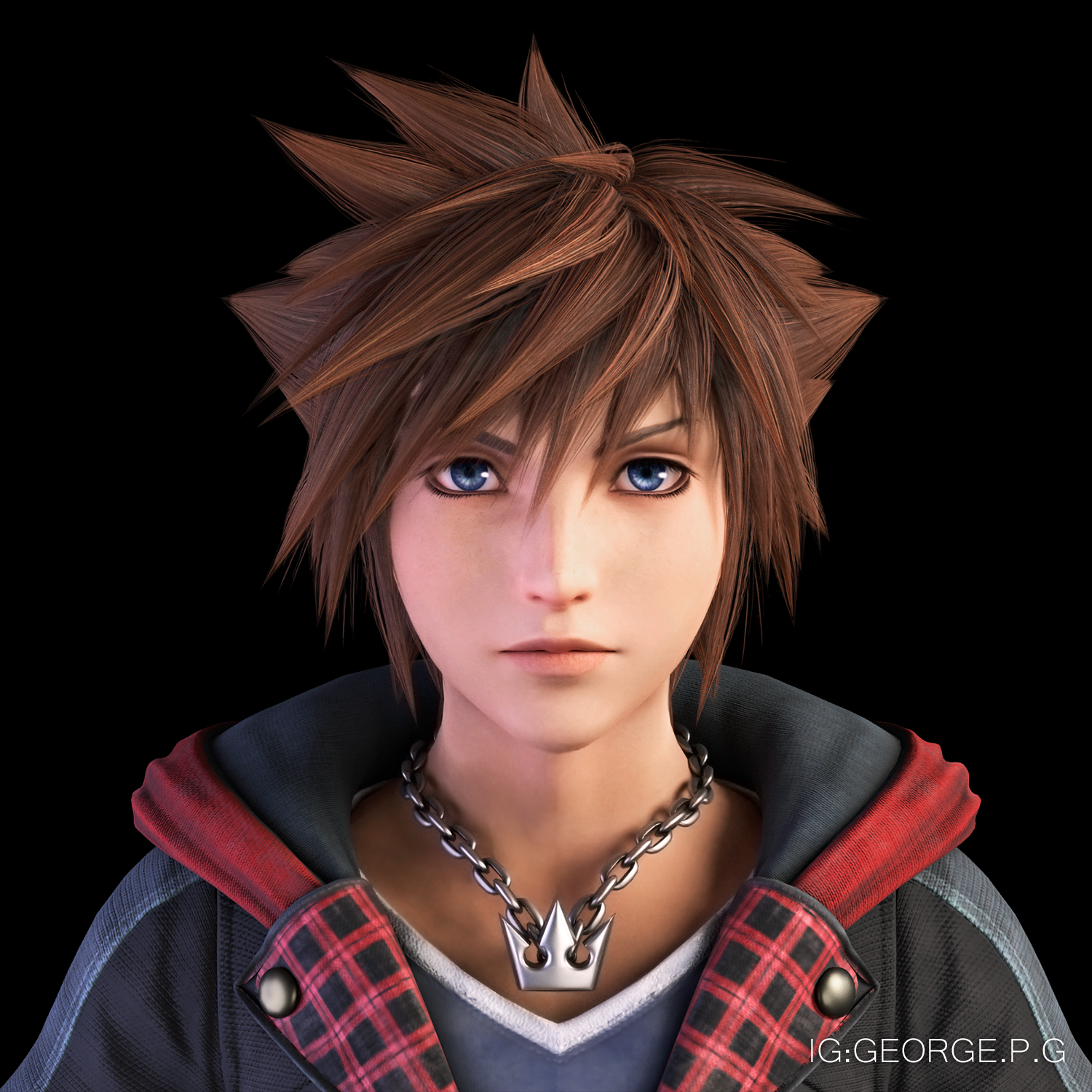 Realistic Sora from Kingdom Hearts 3. (Photoshop & Artbreeder) 🤍 : r/ KingdomHearts