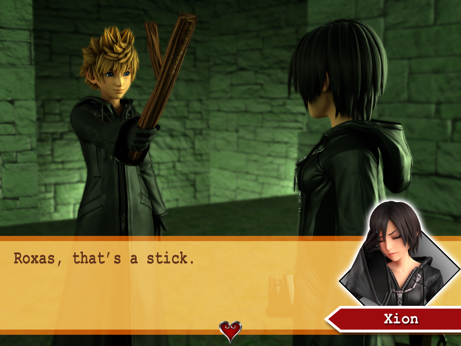 Roxas in a sticky situation : r/KingdomHearts