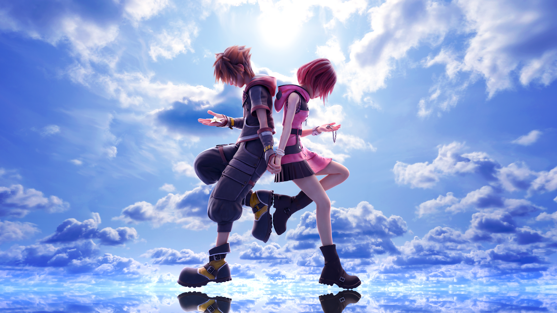 Kh Background Deviantart KH Theme Series No.3 - Missing You (Day) by GeorgePg on DeviantArt