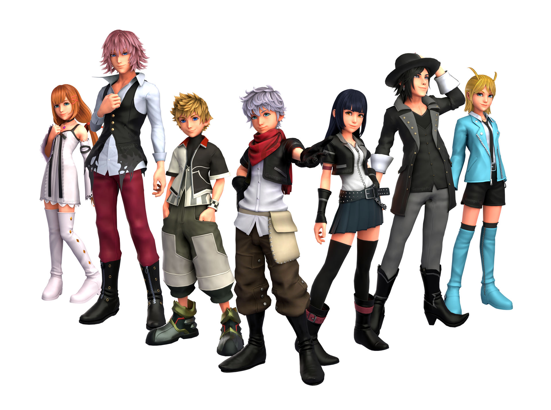 Kh Re Union X The Dandelions Fanmade By Georgepg On Deviantart Kh Re Union X The Dandelions Fanmade By Georgepg On Deviantart