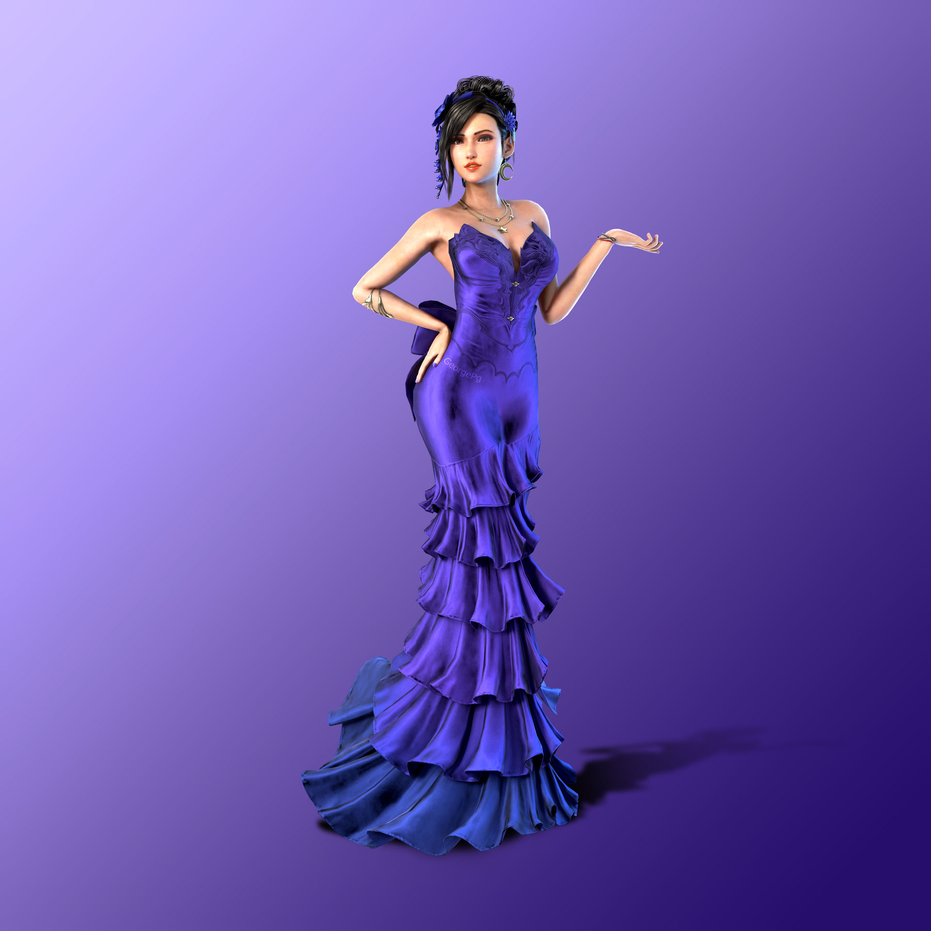 Tifa X Aerith - Outfit Swap Series by GeorgePg on DeviantArt